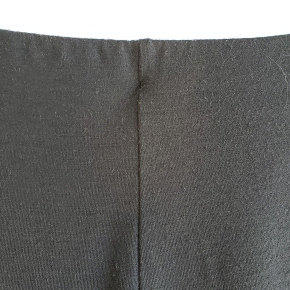 Fire Los Angeles Women's Midi Skirt Pull On Size Medium Black Stretch Straight - Picture 3 of 8